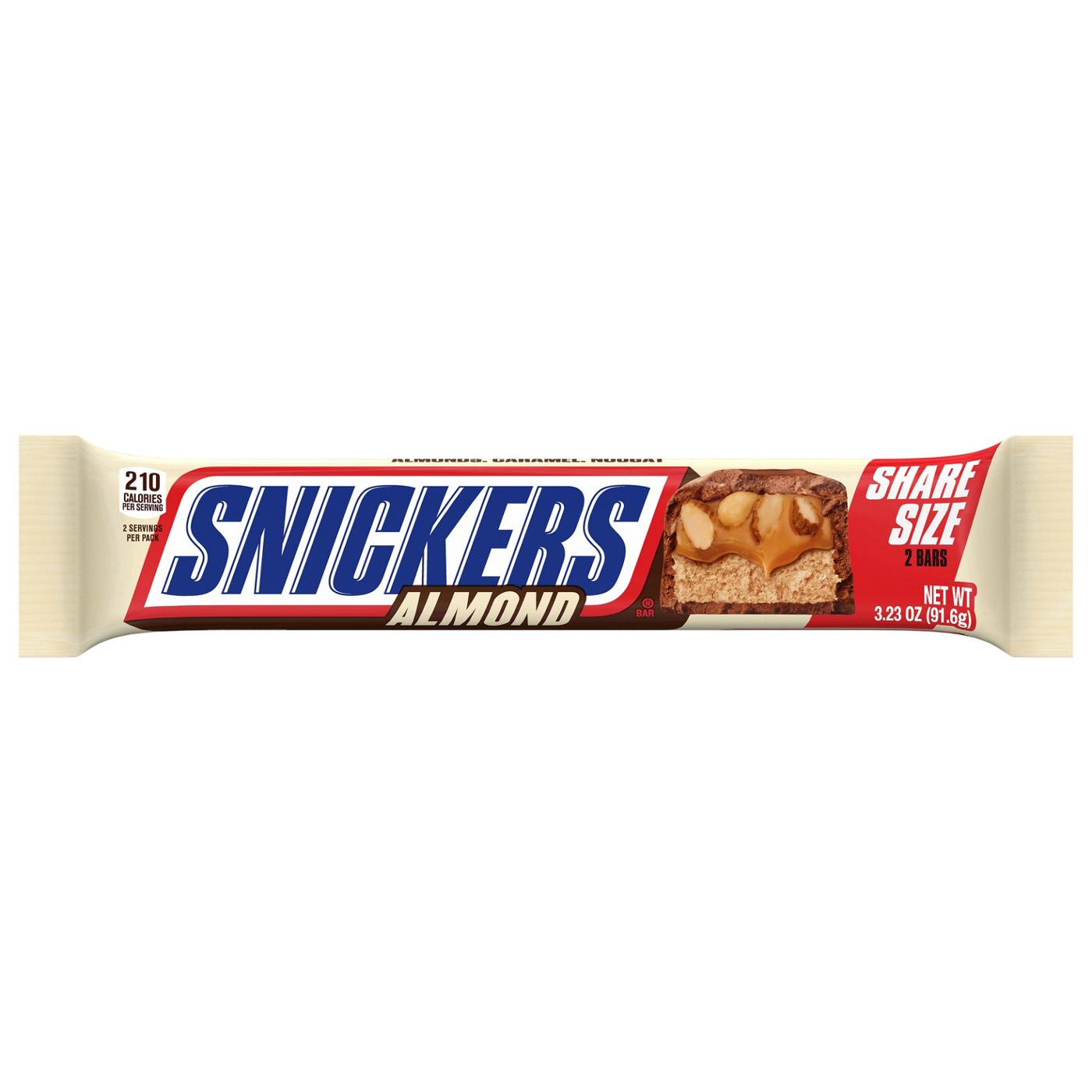 Snickers Almond Chocolate Candy Bar - King Size; image 1 of 3