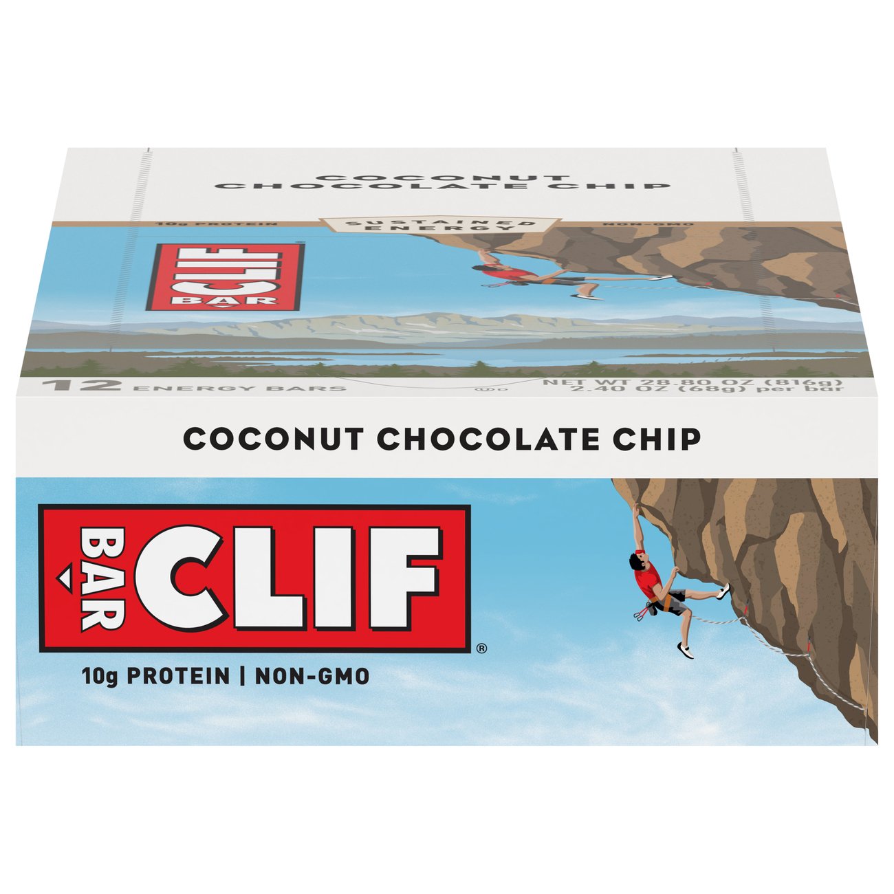 Clif Coconut Chocolate Chip Energy Bars Shop Granola & snack bars at