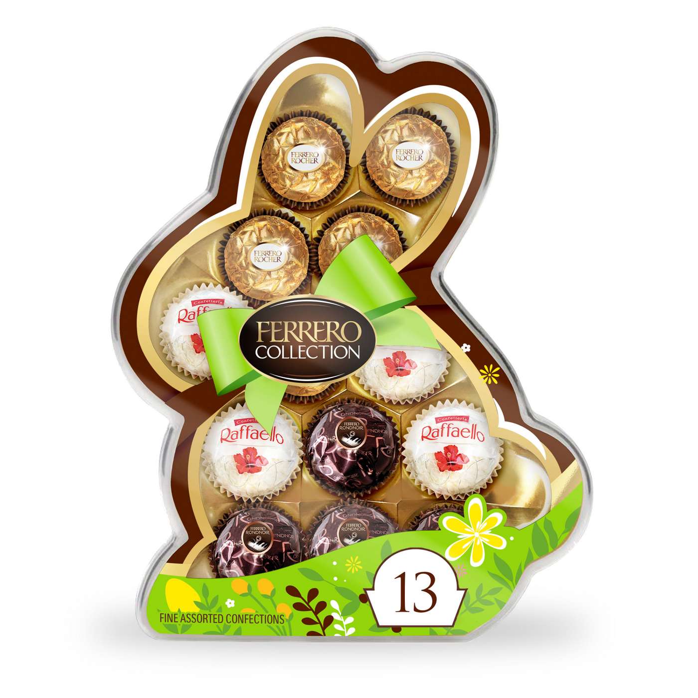 Ferrero Collection Fine Assorted Confections Easter Bunny Gift Box, 13 Pc; image 1 of 2