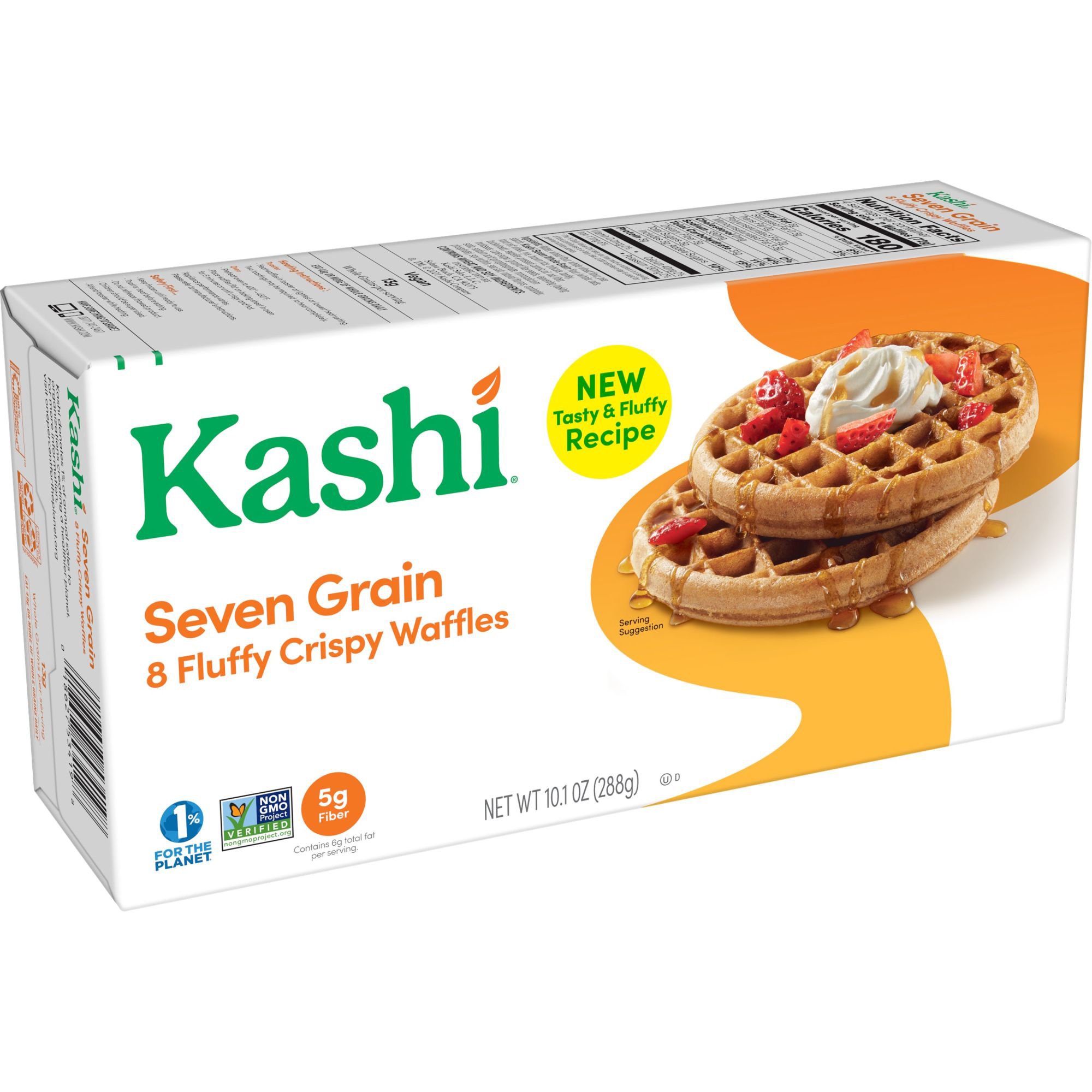 Kashi 7 Grain Waffles Shop Entrees & Sides at HEB