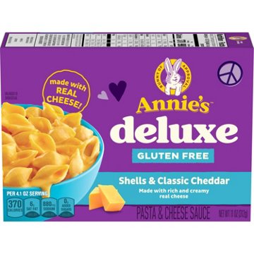 Annie's Gluten Free Deluxe Shells & Classic Cheddar Macaroni & Cheese