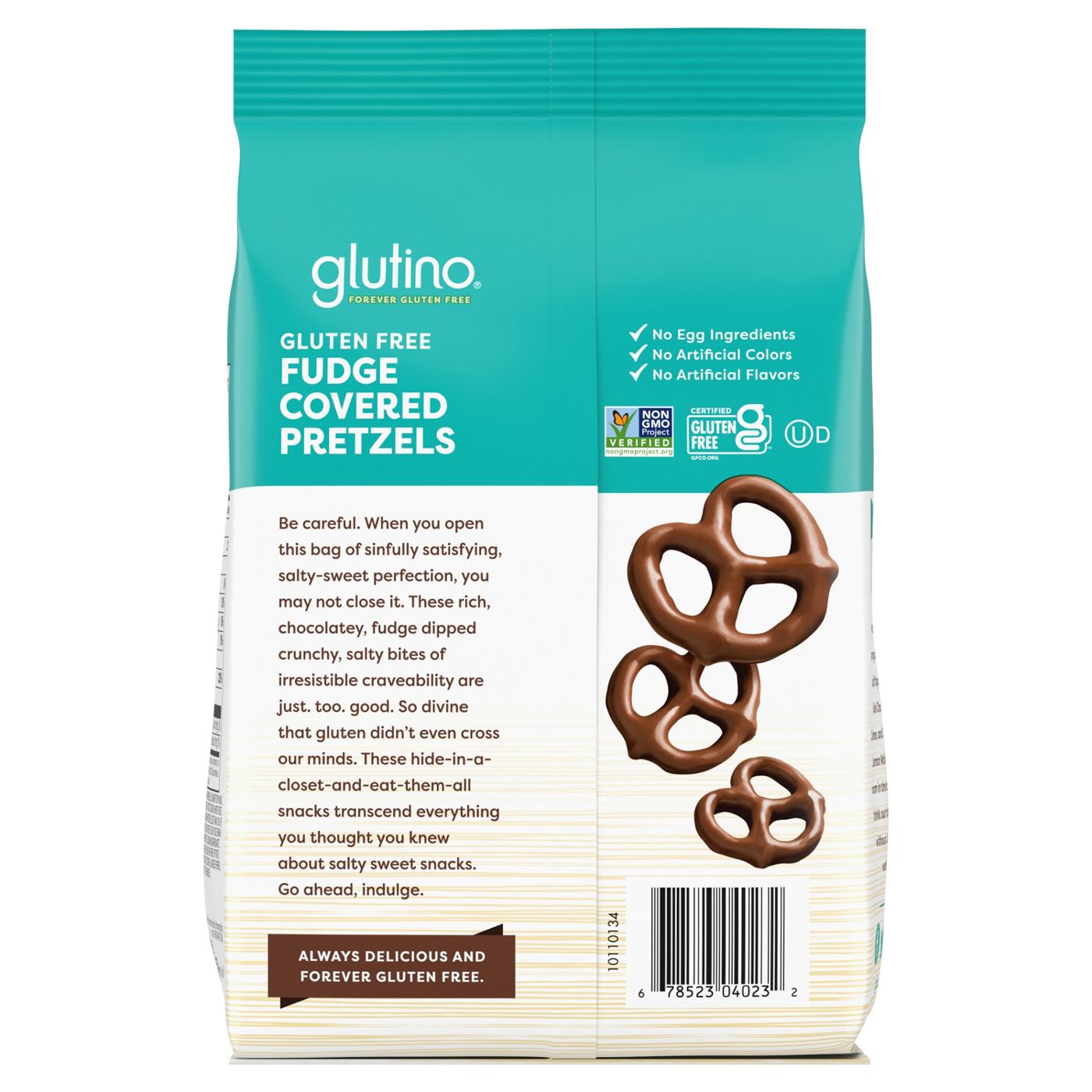 Glutino Gluten Free Fudge Covered Pretzels; image 3 of 4