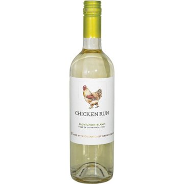 Chicken Run Organic Sauvignon Blanc Chile White Wine, 750 mL
