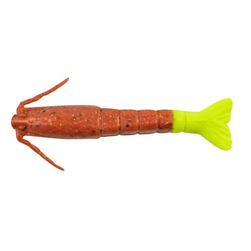 Berkley Gulp Shrimp Bait, 3" New Penny/ Chartreuse ‑ Shop Fishing- top 5 saltwater lures