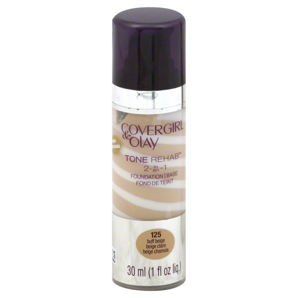 CoverGirl And Olay Tone Rehab Buff Beige 125 2in1 Foundation/Base