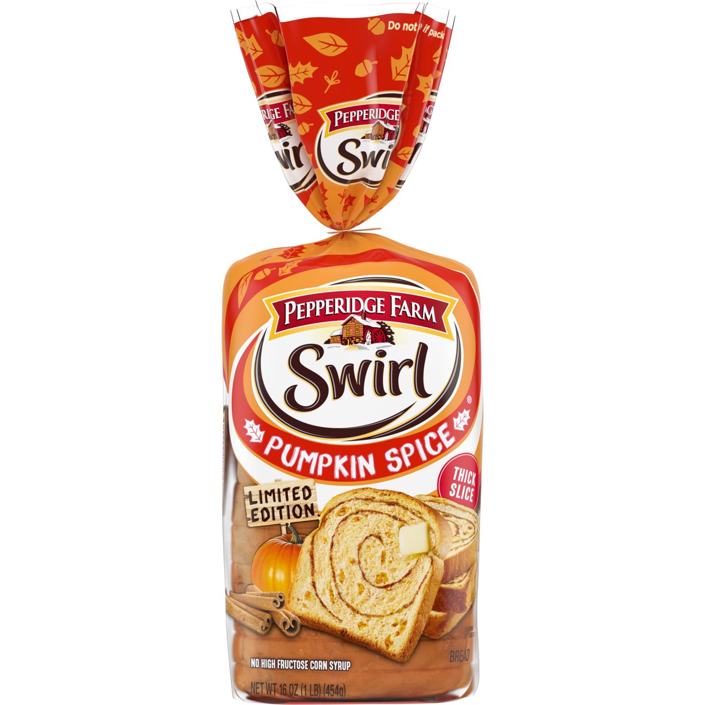 Pepperidge Farm Pumpkin Spice Swirl Bread; image 1 of 6