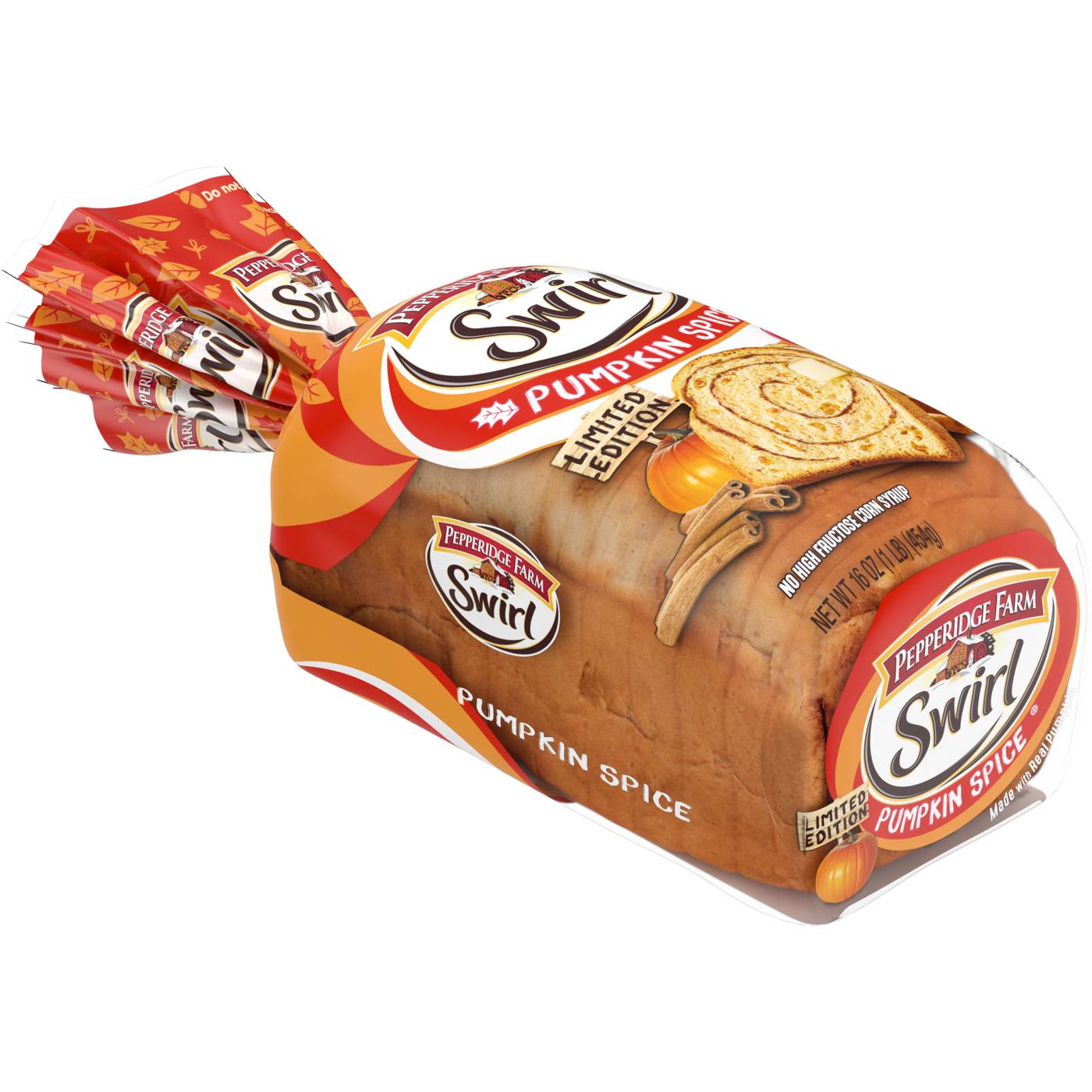 Pepperidge Farm Pumpkin Spice Swirl Bread; image 2 of 6