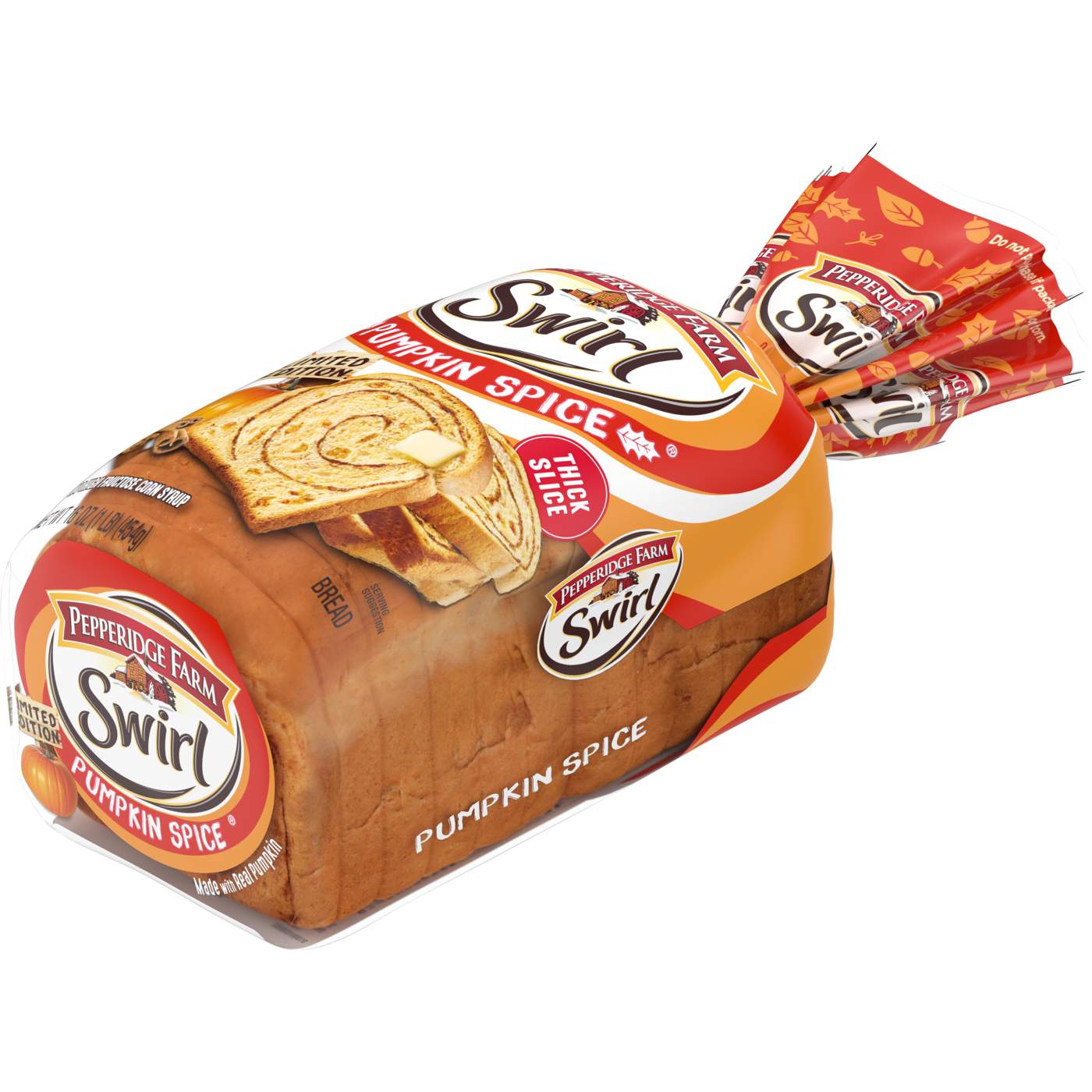 Pepperidge Farm Pumpkin Spice Swirl Bread; image 5 of 6