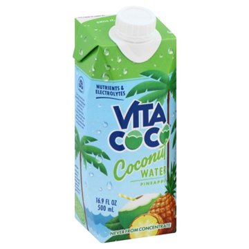 Vita Coco Coconut Water With Pineapple, 16.9 oz
