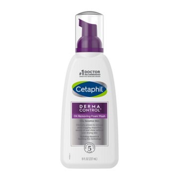 Cetaphil DermaControl Oil Removing Foam Wash, 8 oz
