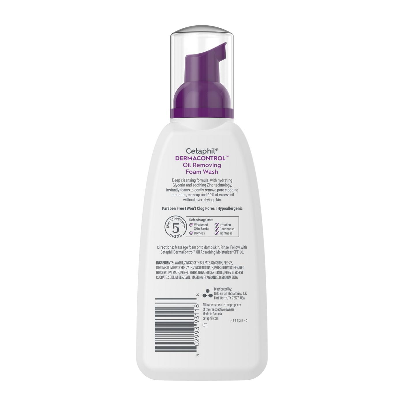 Cetaphil DermaControl Oil Removing Foam Wash; image 4 of 9