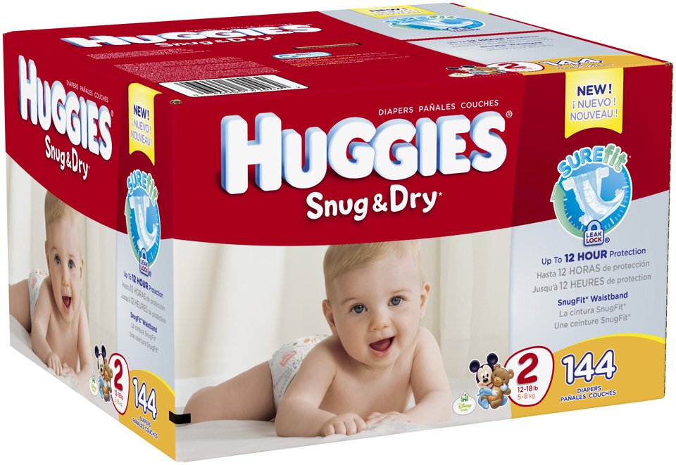 huggies 144 pack