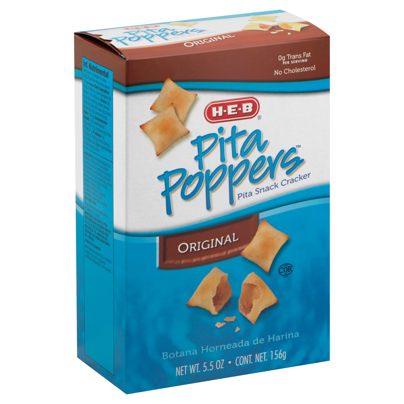 HEB Original Pita Poppers Shop Crackers & breadsticks at HEB