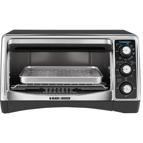 Black & Decker Black 6Slice Convection Toaster Oven Shop Toasters at