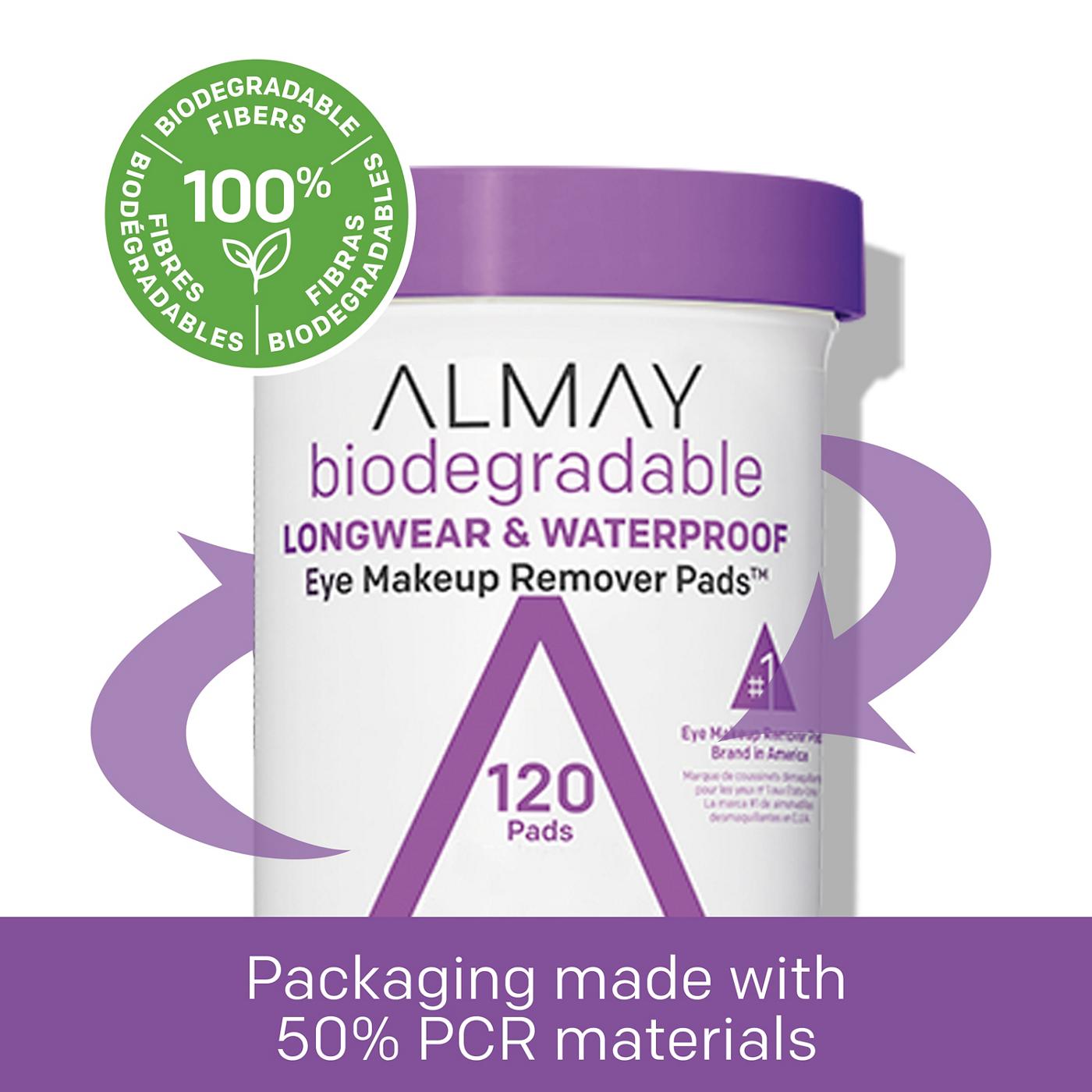 Almay Biodegradable Longwear & Waterproof Eye Makeup Remover Pads