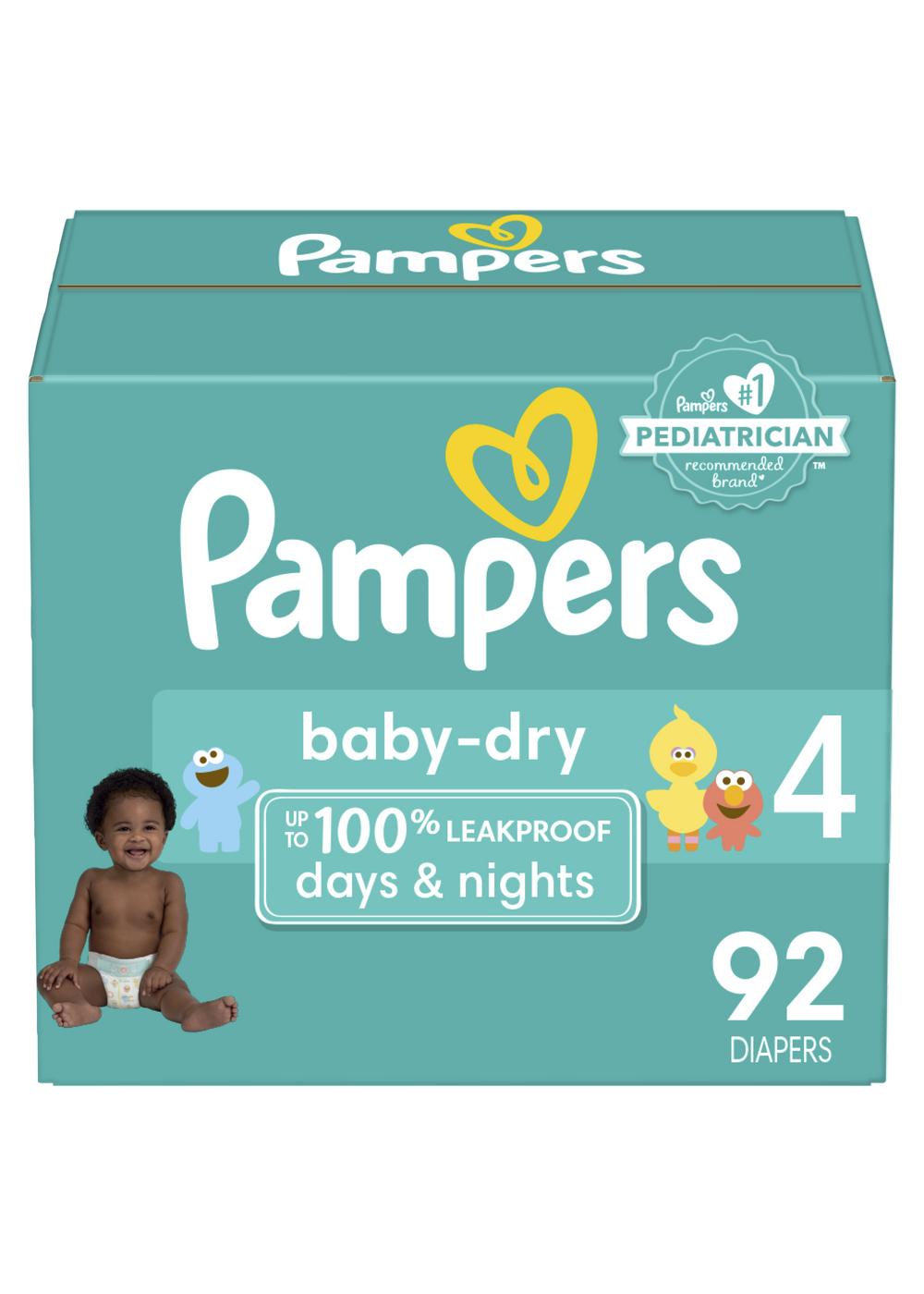 H-E-B Baby Texas-Size Pack Diapers - Size 4 - Shop Diapers at H-E-B