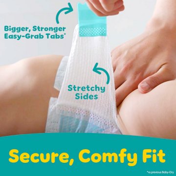 Pampers Baby Dry Ultra Cushiony Diapers - Size 4 (15-34 lbs)