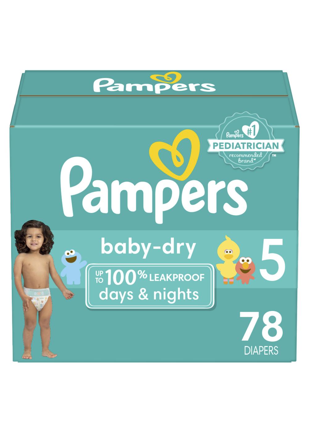 Pampers Couches de nuit Baby Dry Night Pants taille 6 