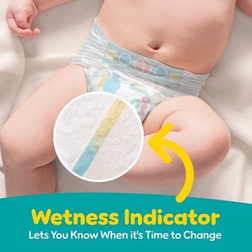 Pampers Baby Dry Ultra Cushiony Diapers - Size 6 (23-44 lbs), 64 ct