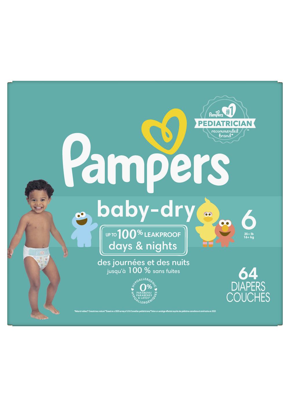 Pampers Baby-Dry Diapers - Size 6; image 5 of 9