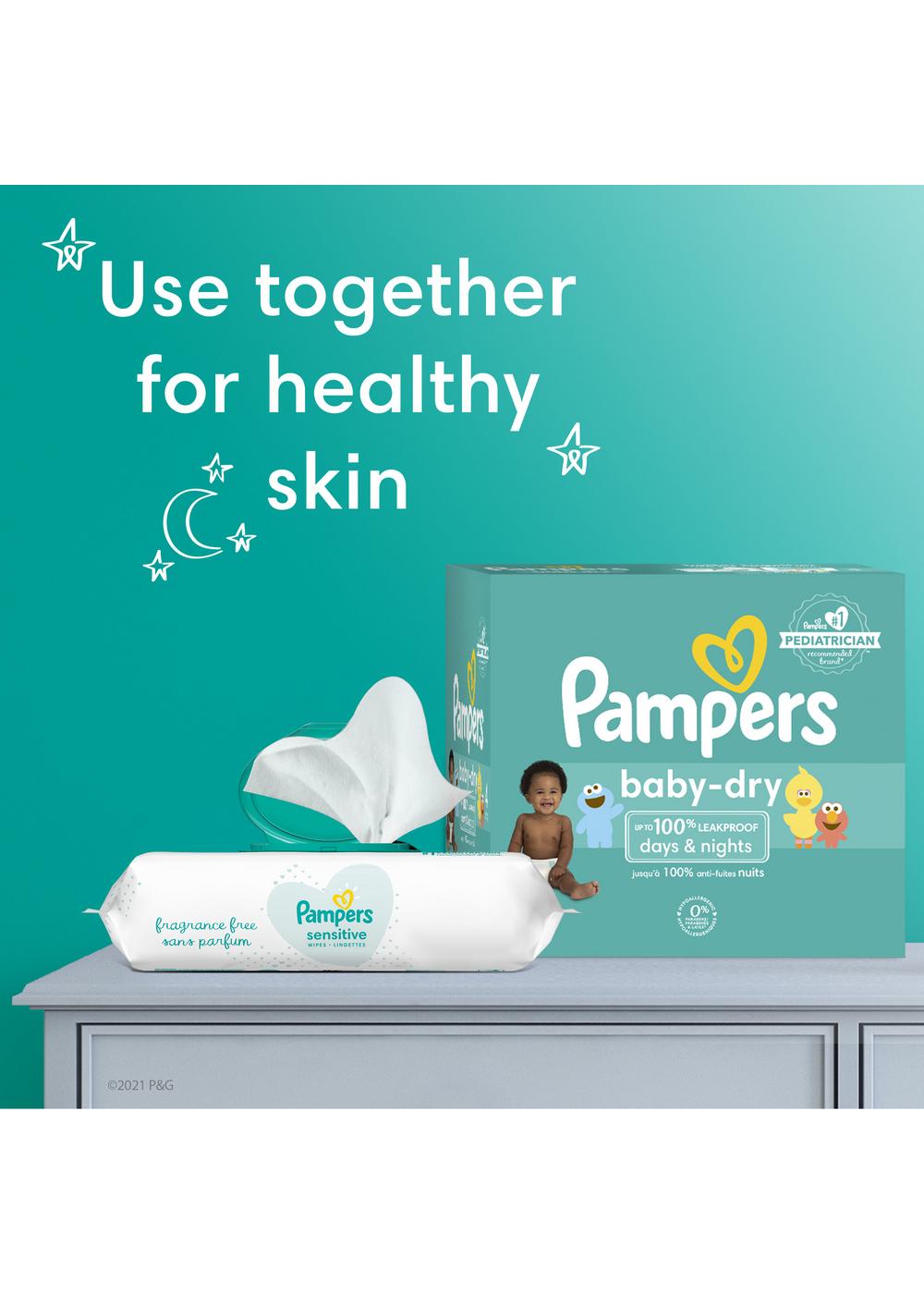Pampers Baby Dry Ultra Cushiony Diapers - Size 6 (23-44 lbs); image 6 of 10