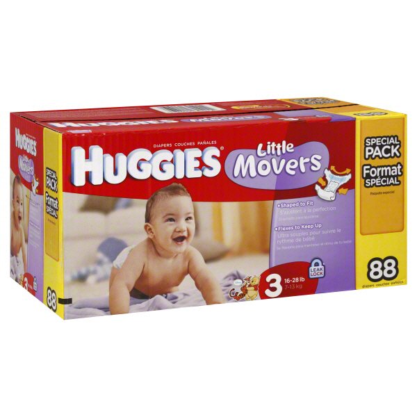 huggies size 3 small pack