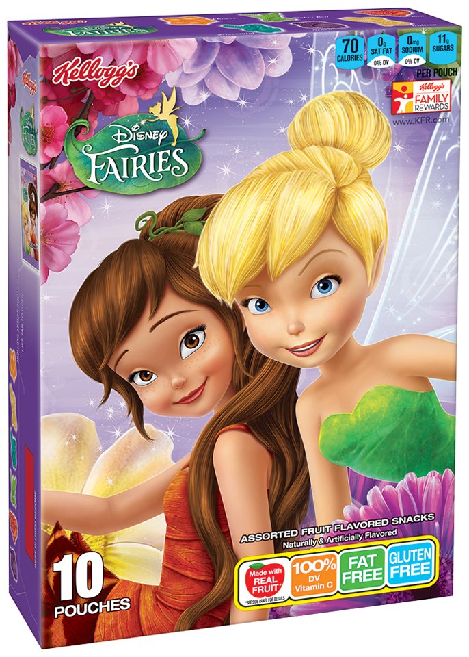 Kelloggs Disney Fairies Assorted Fruit Flavored Snacks Shop Fruit