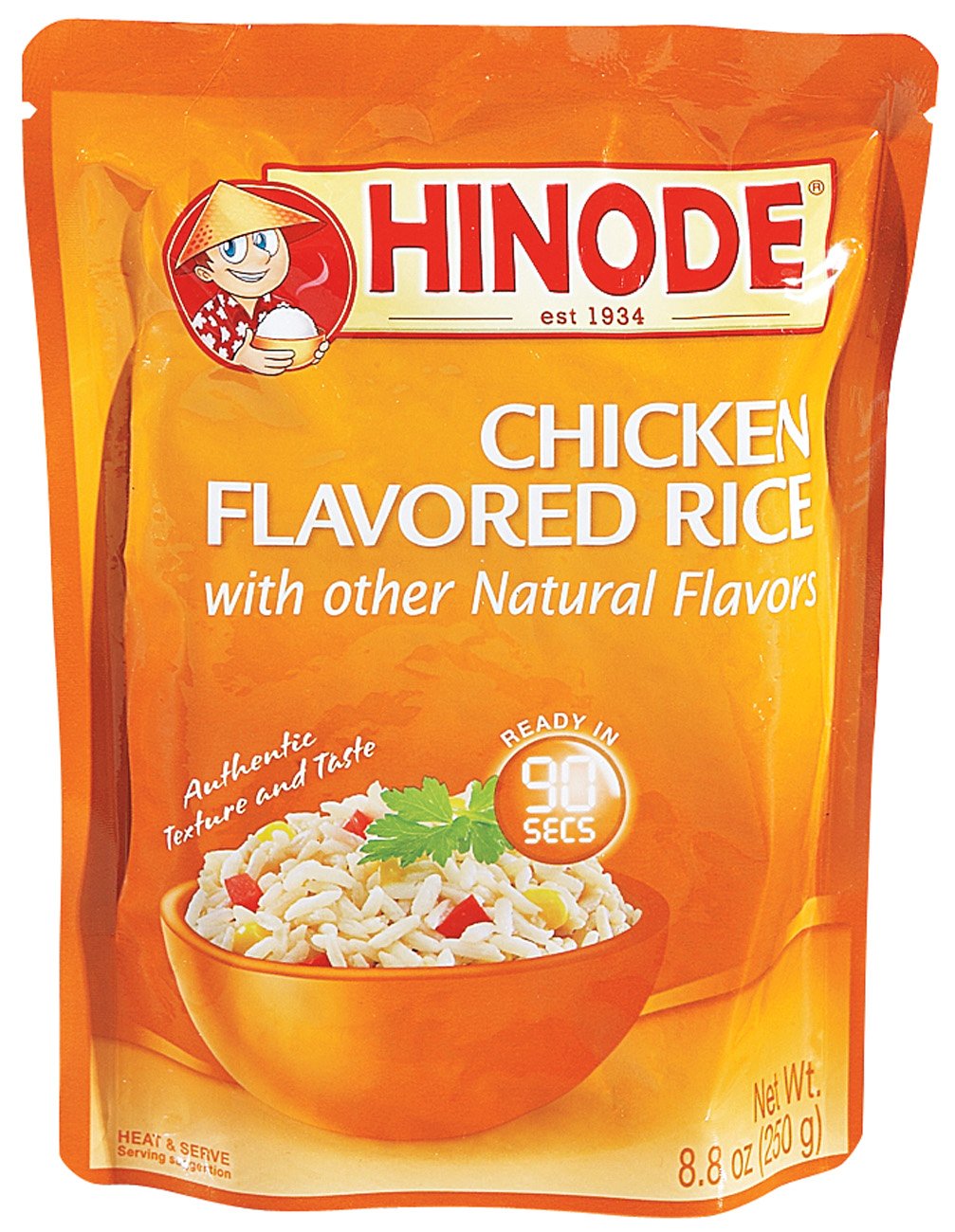 Hinode Chicken Flavored Rice Microwaveable Pouch - Shop Pasta & Rice at ...