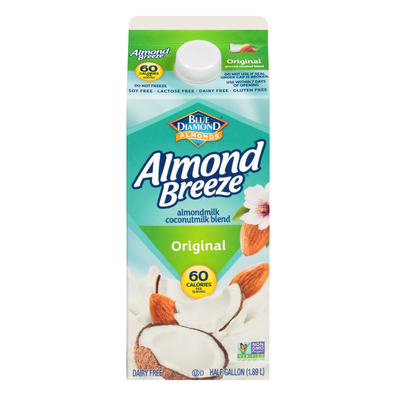 Blue Diamond Almond Breeze Coconut Almond Milk Blend Shop Milk at HEB