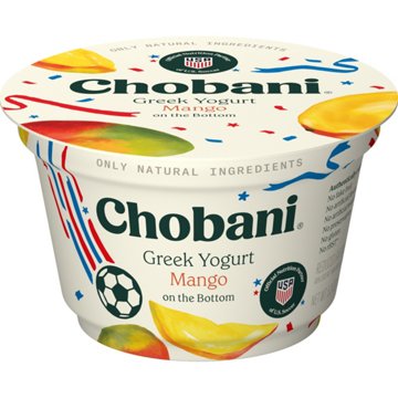 Chobani Low-Fat Mango on the Bottom Greek Yogurt