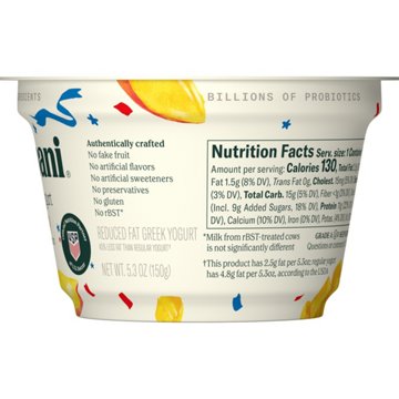 Chobani Low-Fat Mango on the Bottom Greek Yogurt