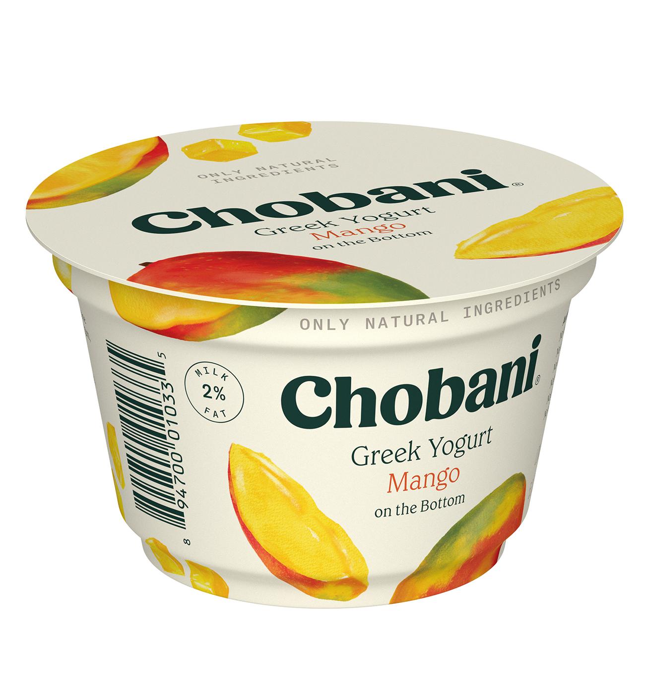 Chobani Low-Fat Mango on the Bottom Greek Yogurt; image 5 of 5
