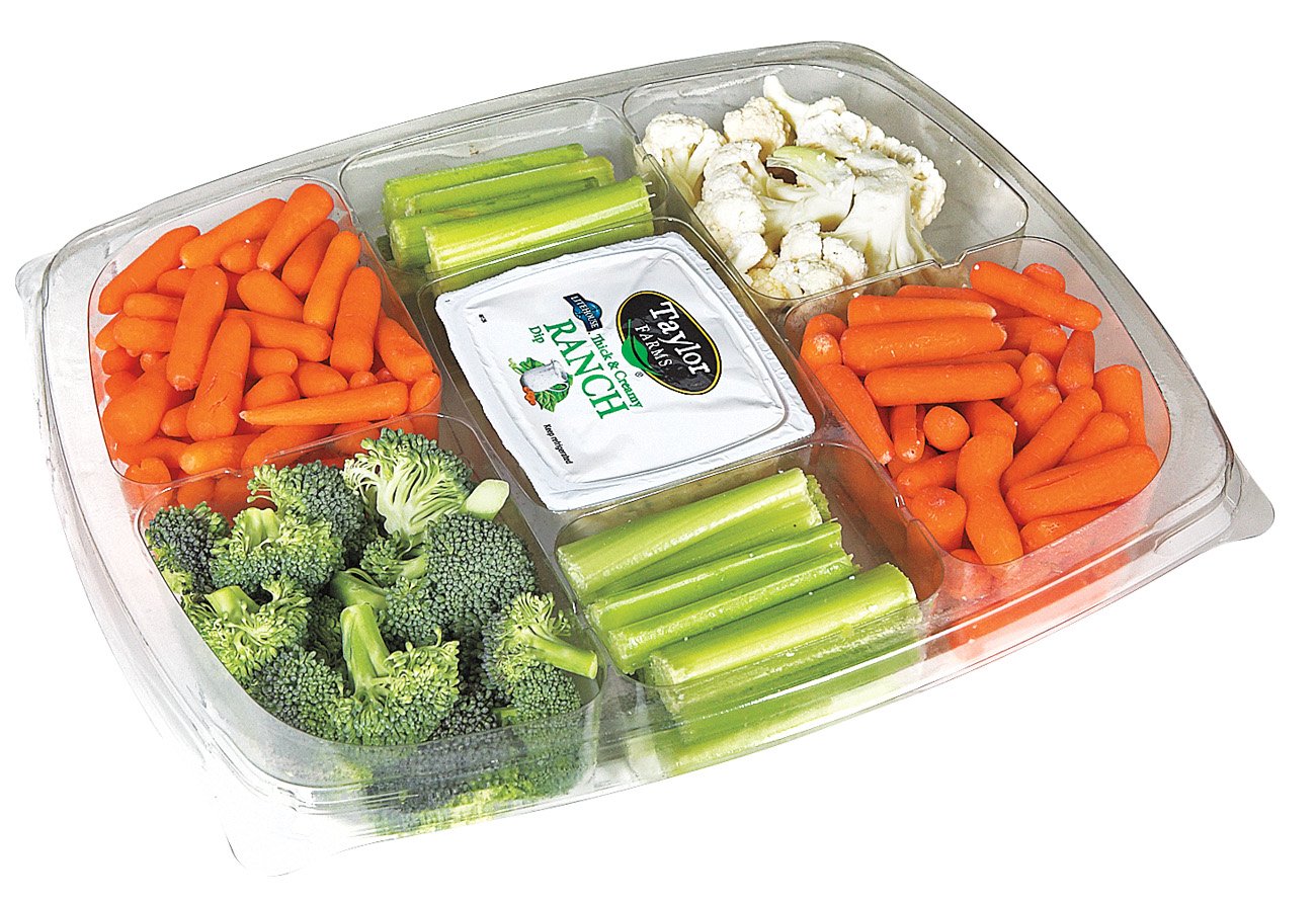 Taylor Farms Large Vegetable Tray With Dip - Shop Standard Party Trays ...