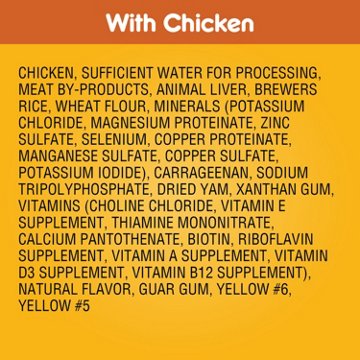 Pedigree Chopped Ground Dinner Adult Canned Soft Wet Dog Food - Chicken