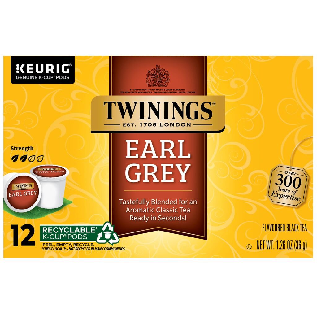 Twinings Early Grey Black Tea Single Serve K Cups Shop Tea at HEB