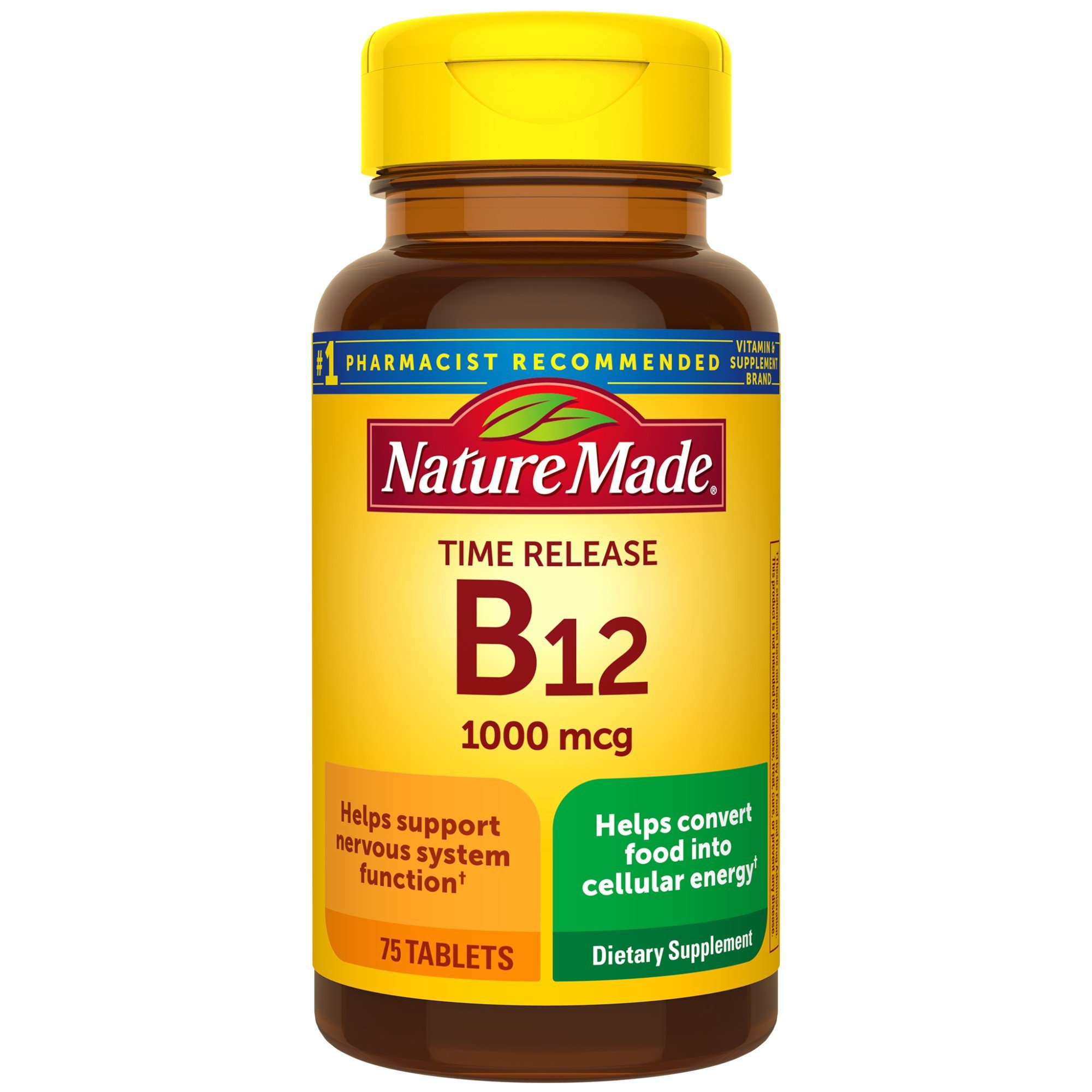 Nature Made Time Release B12 1000 Tablets - Vitamins & Supplements at H-E-B