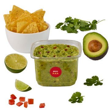 H-E-B Fresh Guacamole - Spicy, 15 oz
