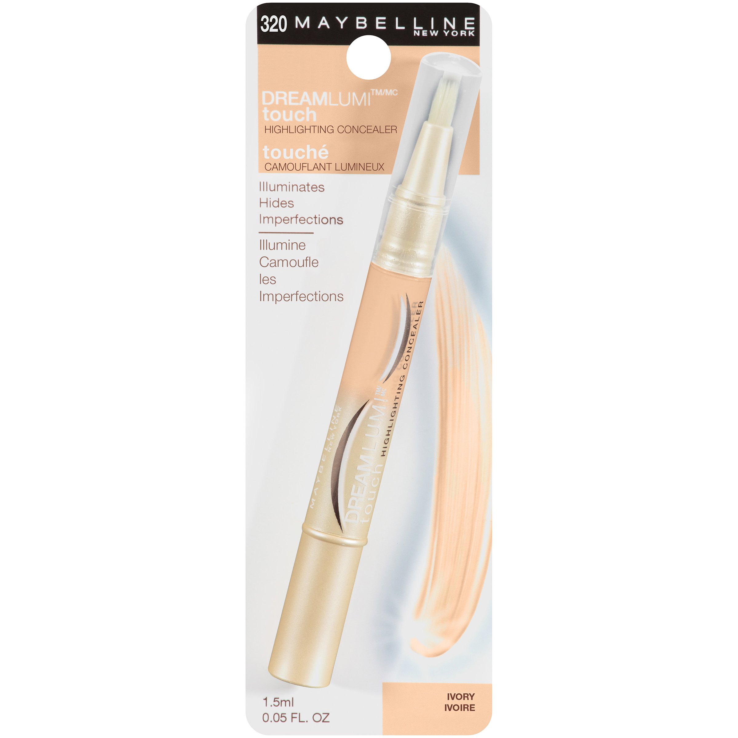 Maybelline Dream Lumi Touch Ivory Highlighting Concealer - Shop ...