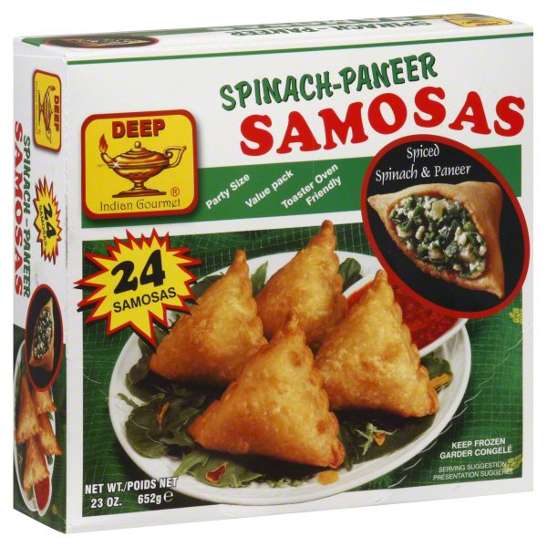 Deep Indian Gourmet Spinach-Paneer Samosas - Shop Deep Indian Gourmet  Spinach-Paneer Samosas - Shop Deep Indian Gourmet Spinach-Paneer Samosas -  Shop Deep Indian Gourmet Spinach-Paneer Samosas - Shop at H-E-B at H-E-B