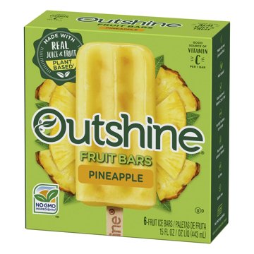 Outshine Pineapple Frozen Fruit Bars, 6 ct