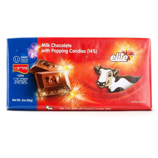 Elite Kosher Milk Chocolate with Popping Candies Shop Candy at HEB