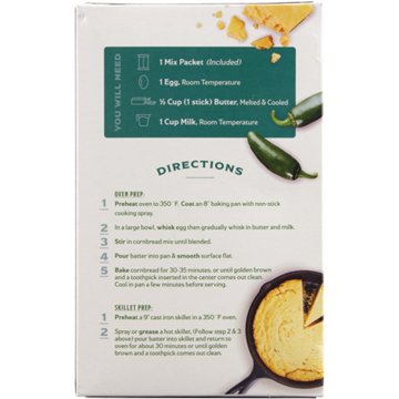 Central Market Cheddar Jalapeño Cornbread Mix, 16 oz