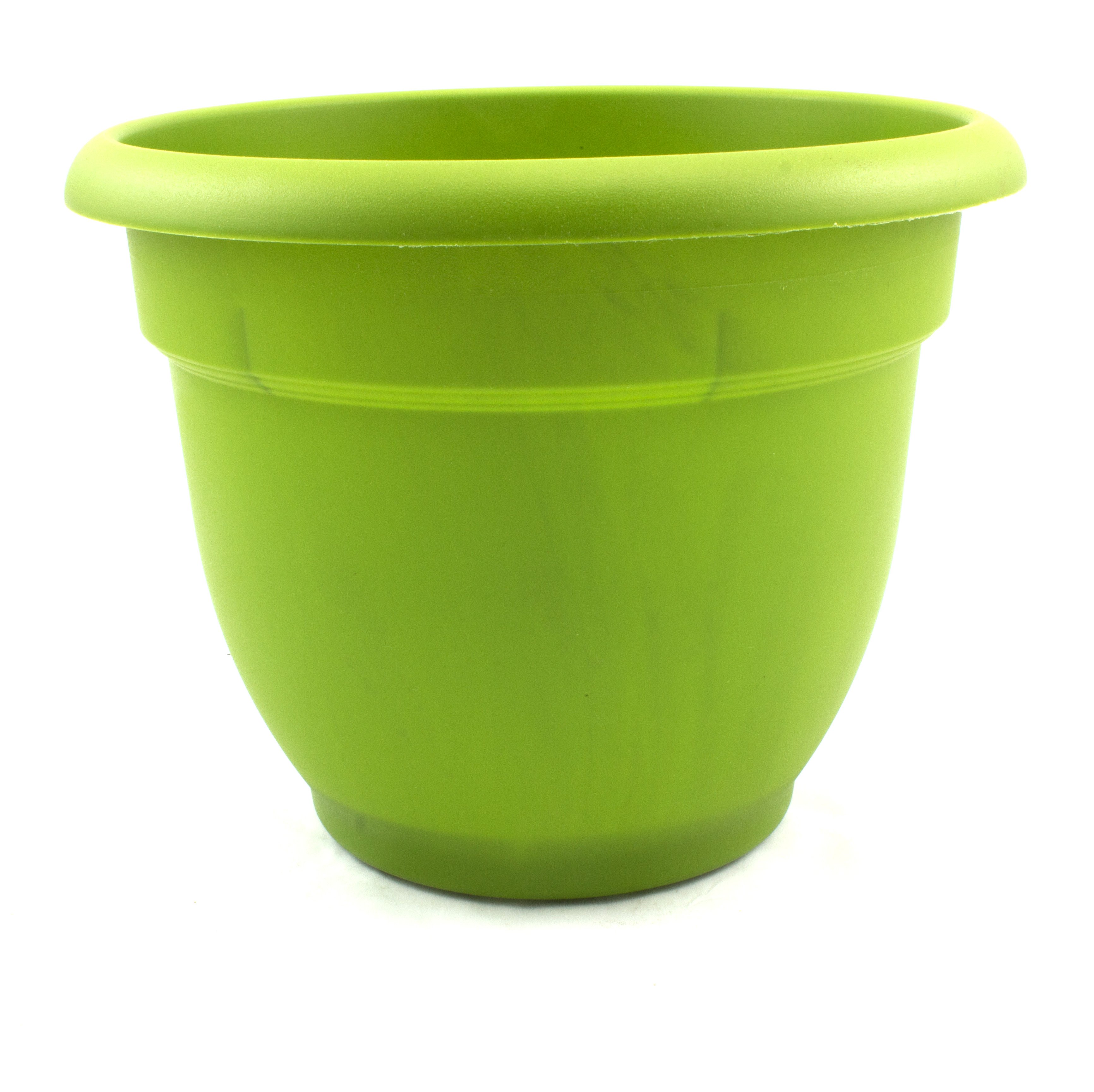 Fiskars Ariana 8 Inch Plastic Planter - Kiwi Color - Shop Pots ...