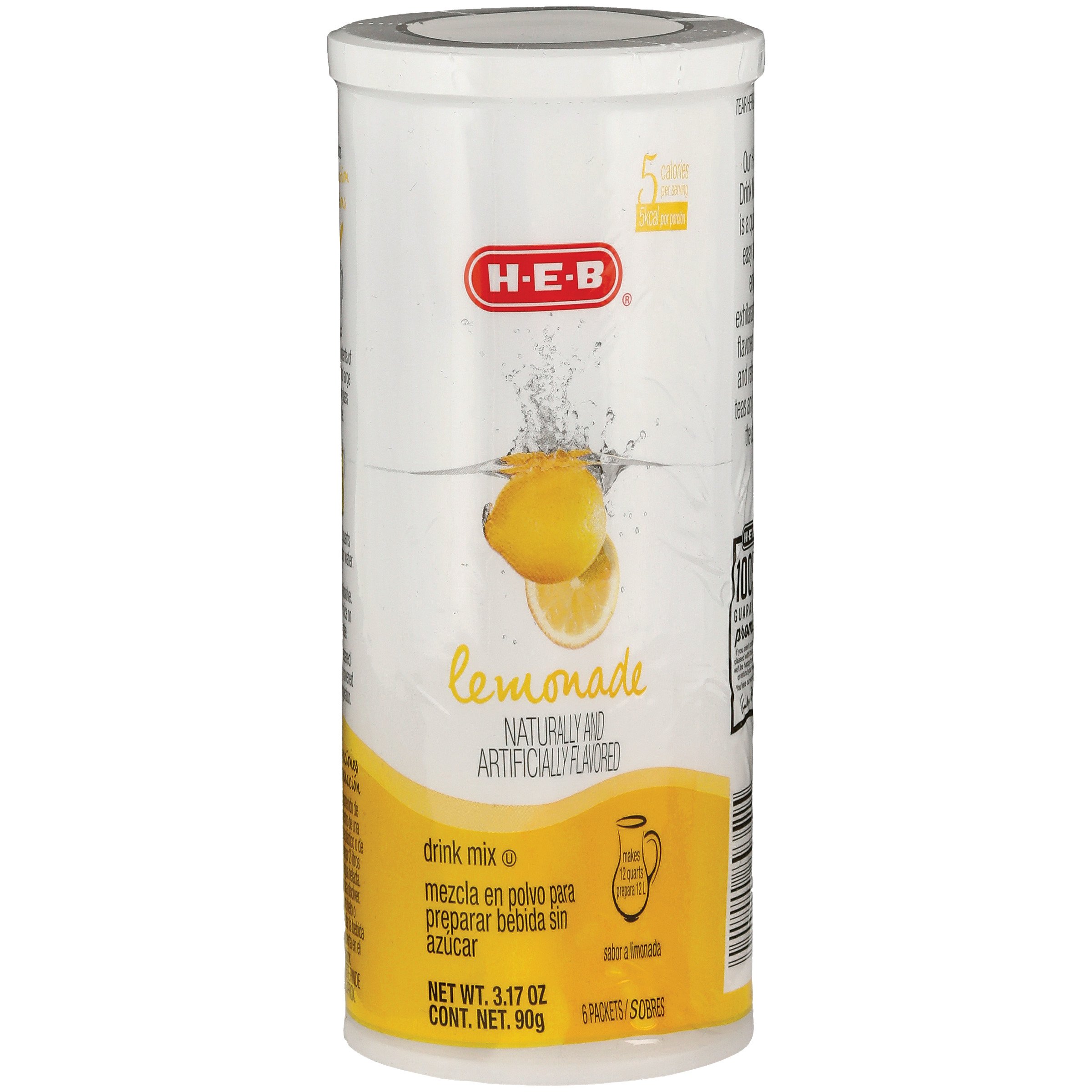 H-E-B Lemonade Drink Mix - Shop Mixes & Flavor Enhancers At H-E-B