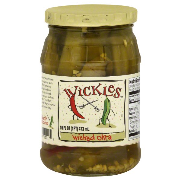 Wickles Wicked Okra Shop Canned & Dried Food at HEB