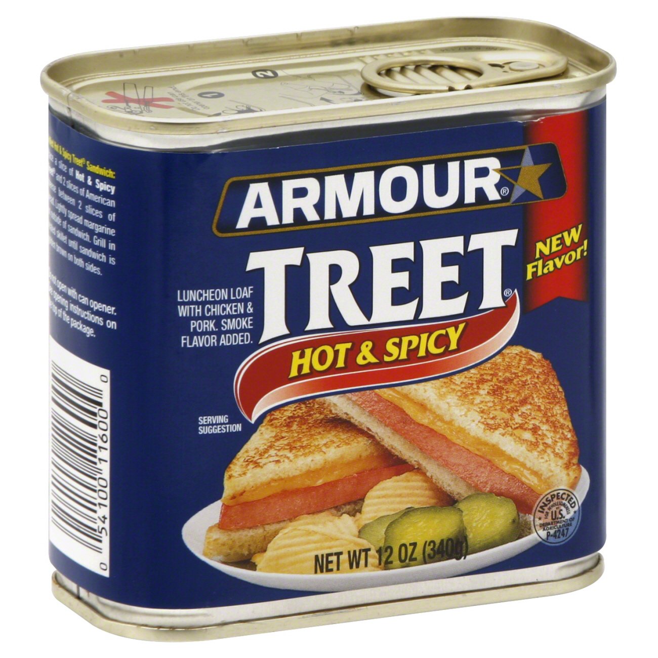 Armour Treet Hot & Spicy Luncheon Loaf Shop Meat at HEB