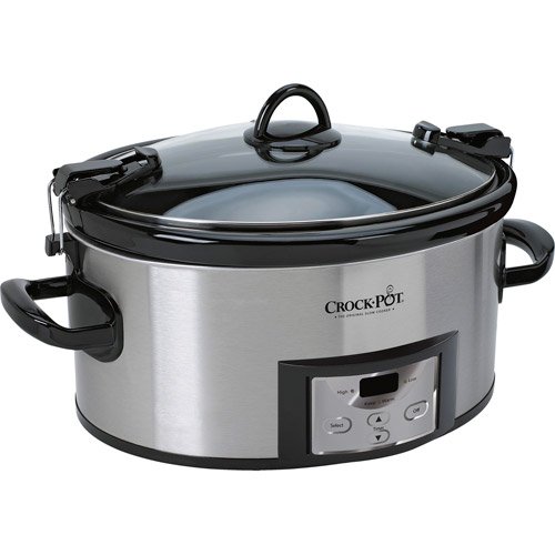 our goods Programmable Slow Cooker - Stainless Steel - Shop Cookers &  Roasters at H-E-B