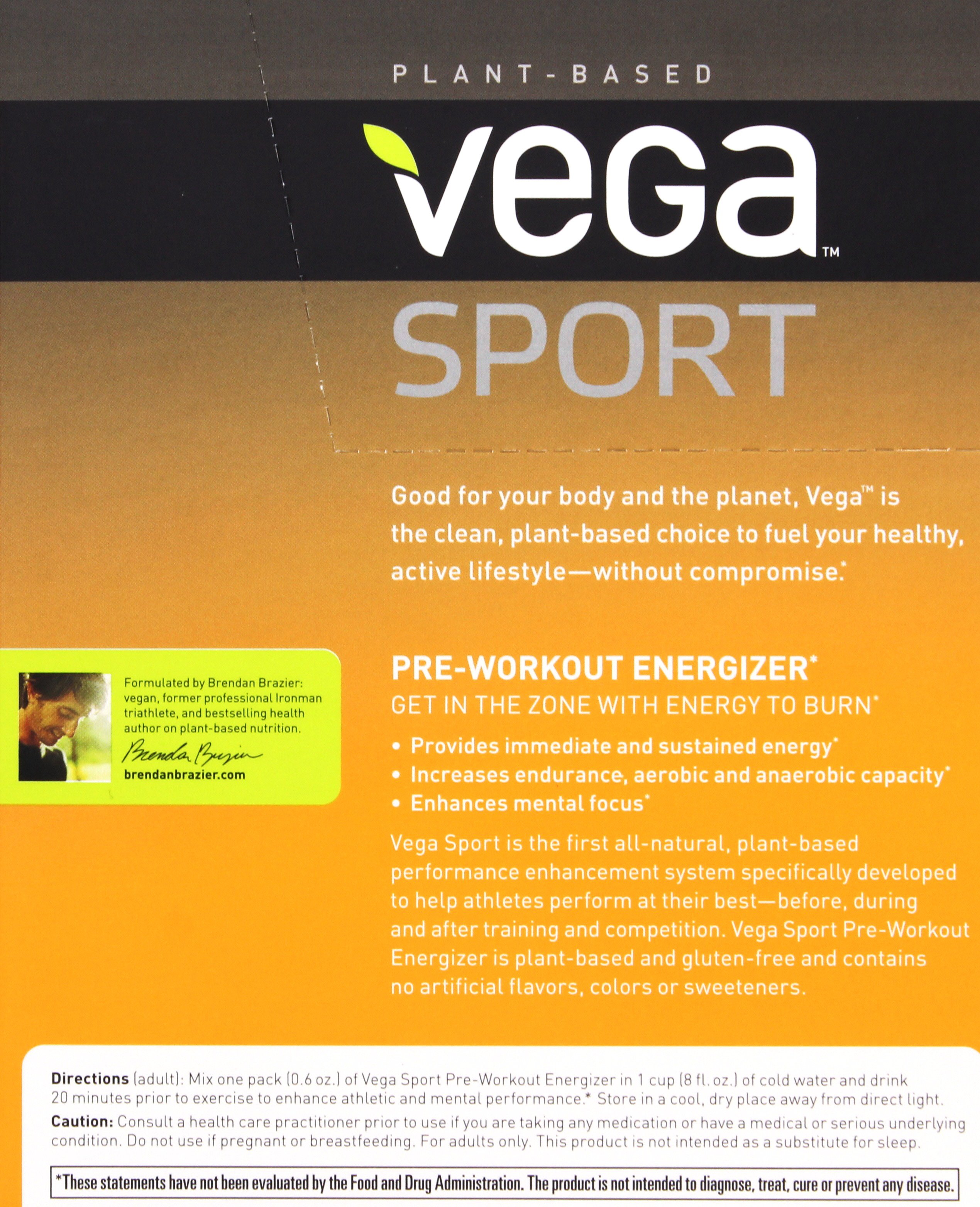 Vega Sport Lemon Lime Pre-Workout Energizer