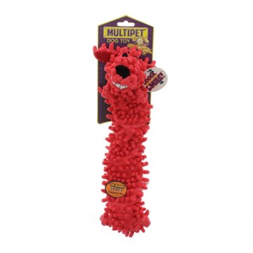 Multipet Lightweight Loofa Dog Toy, Assorted Colors, EACH