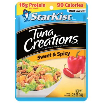 StarKist Tuna Creations Sweet & Spicy Tuna Pouch, 2.6 oz